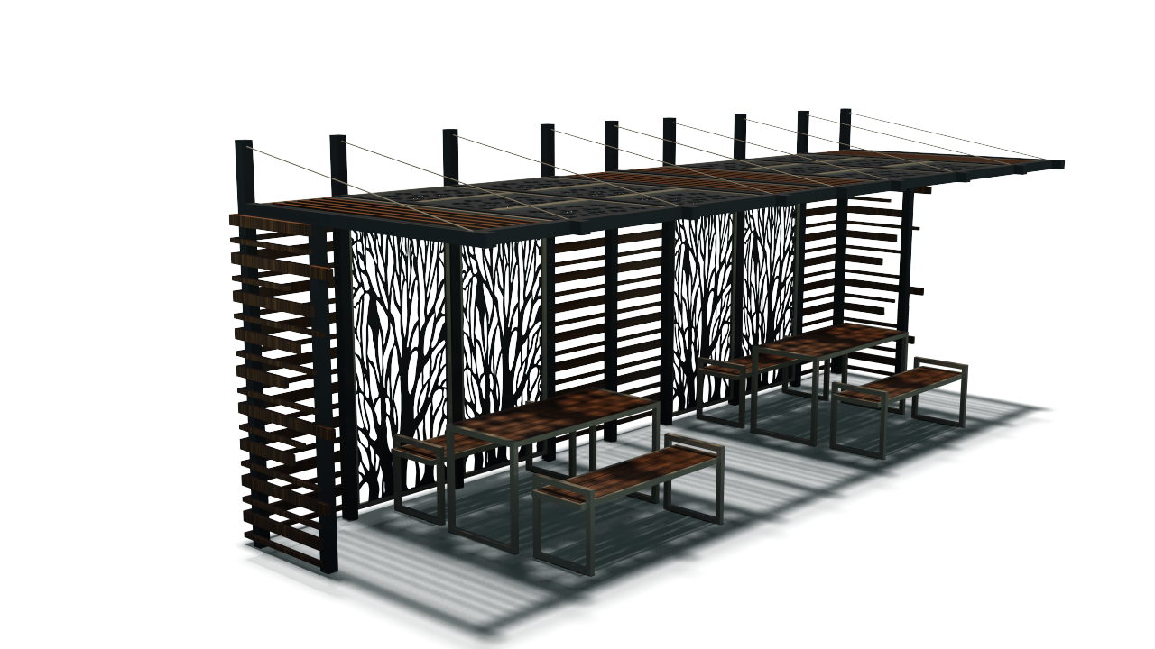 Pergolalar B-PP-3100 PP-3103 | Kent Mobilyaları | Erse Kent Mobilyaları